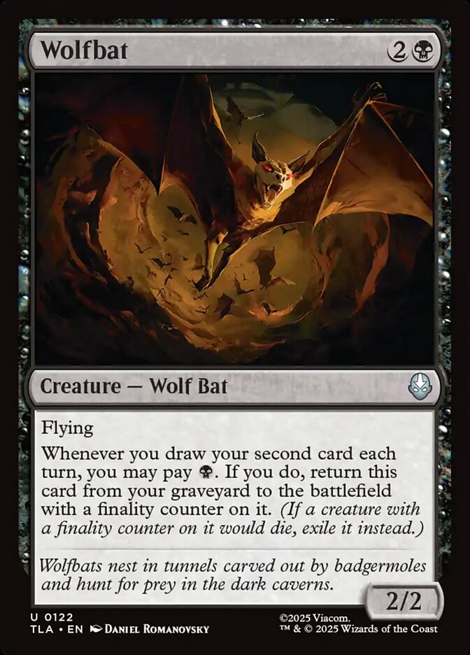 Wolfbat 122/286 (Avatar: The Last Airbender)  - Foil