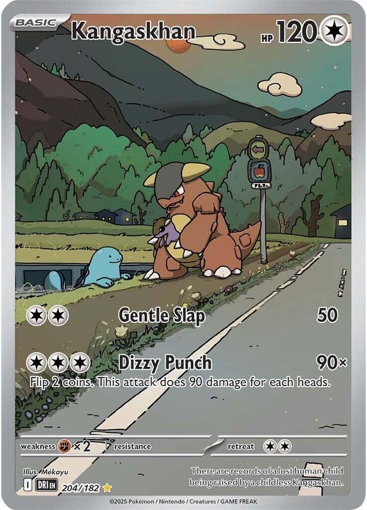 Kangaskhan 204/182 (SV10: Destined Rivals)  - Holofoil