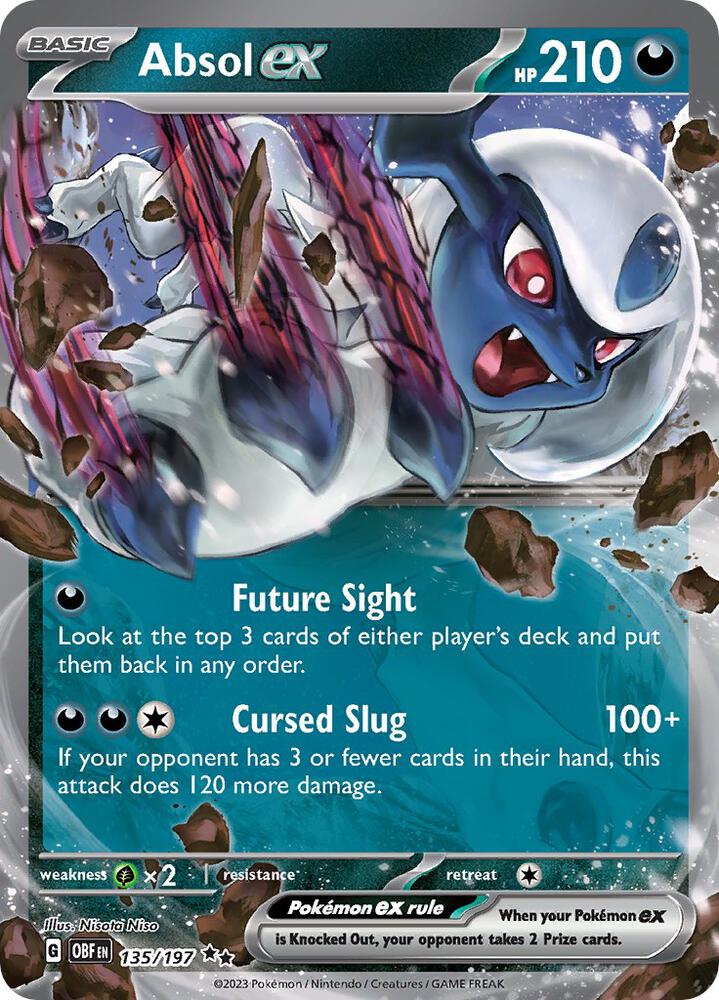 Absol ex 135/197 (SV03: Obsidian Flames)  - Holofoil