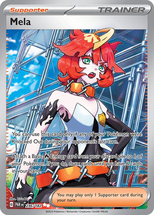 Mela 236/182 (SV04: Paradox Rift)  - Holofoil