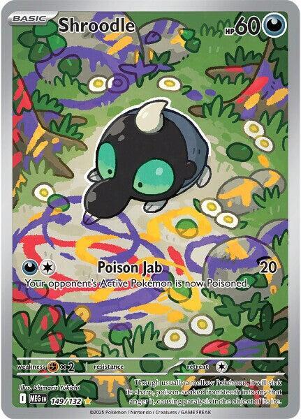 Shroodle 149/132 (ME01: Mega Evolution)  - Holofoil