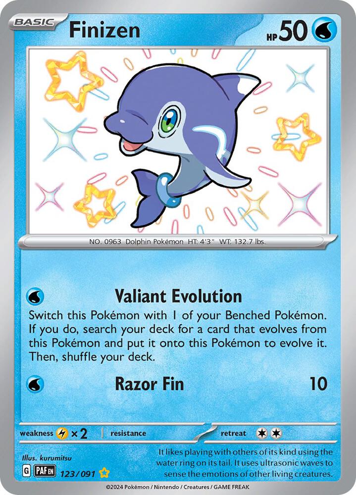 Finizen 123/091 (SV: Paldean Fates)  - Holofoil