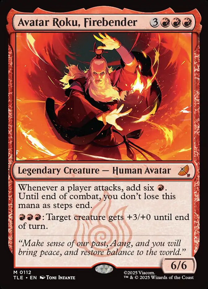 Avatar Roku, Firebender 112 (Avatar: The Last Airbender: Eternal-Legal) 