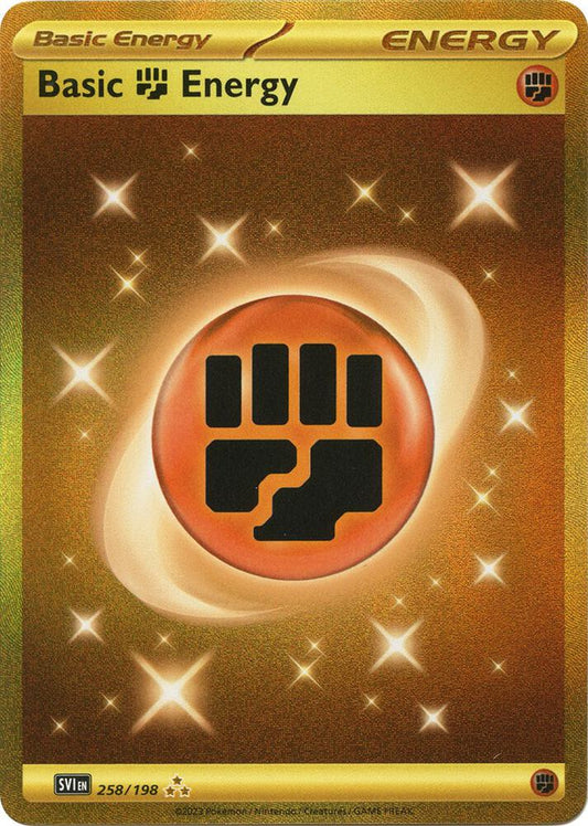 Basic Fighting Energy 258/198 (SV01: Scarlet & Violet Base Set)  - Holofoil