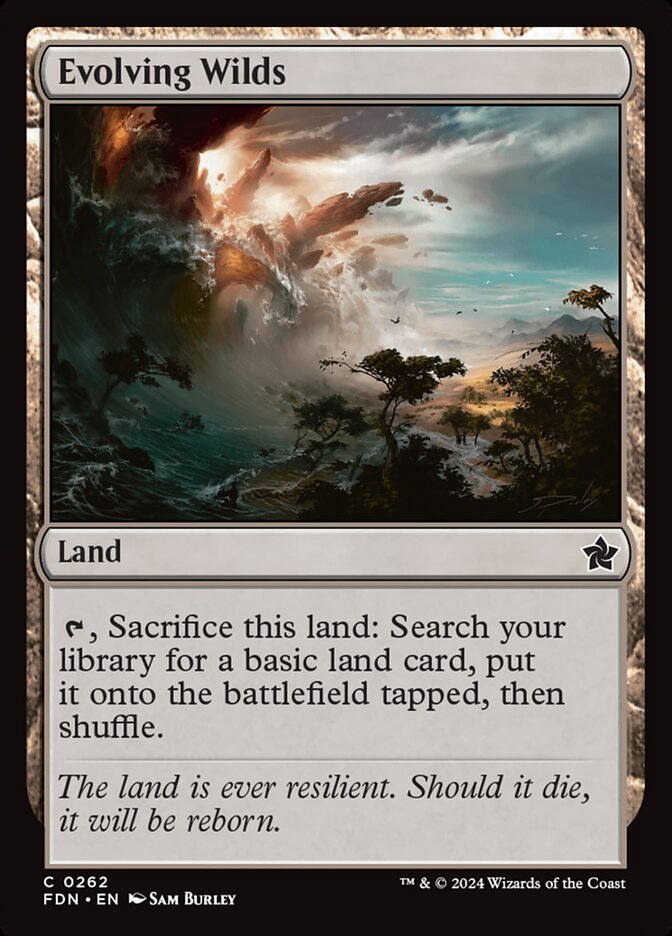 Evolving Wilds 262 (Foundations) 