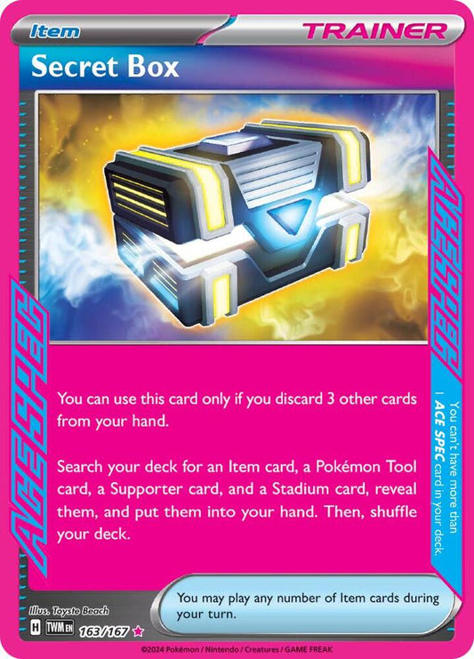 Secret Box 163/167 (SV06: Twilight Masquerade)  - Holofoil
