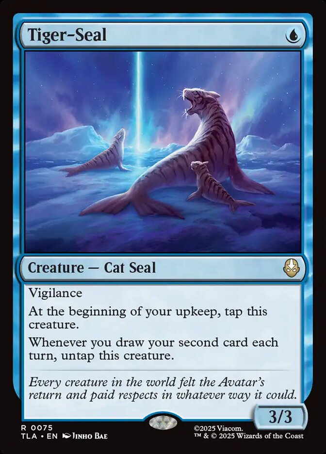 Tiger Seal 75 (Avatar: The Last Airbender)  - Foil