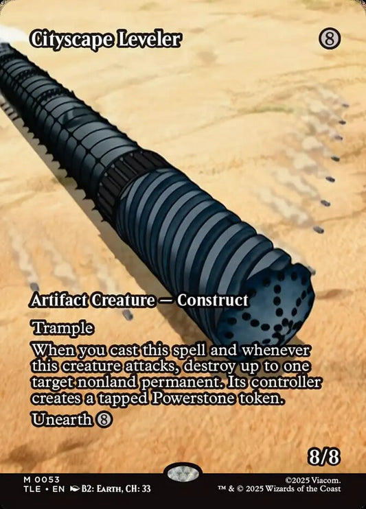 Cityscape Leveler 53/317 (Avatar: The Last Airbender: Eternal-Legal)  - Borderless Foil