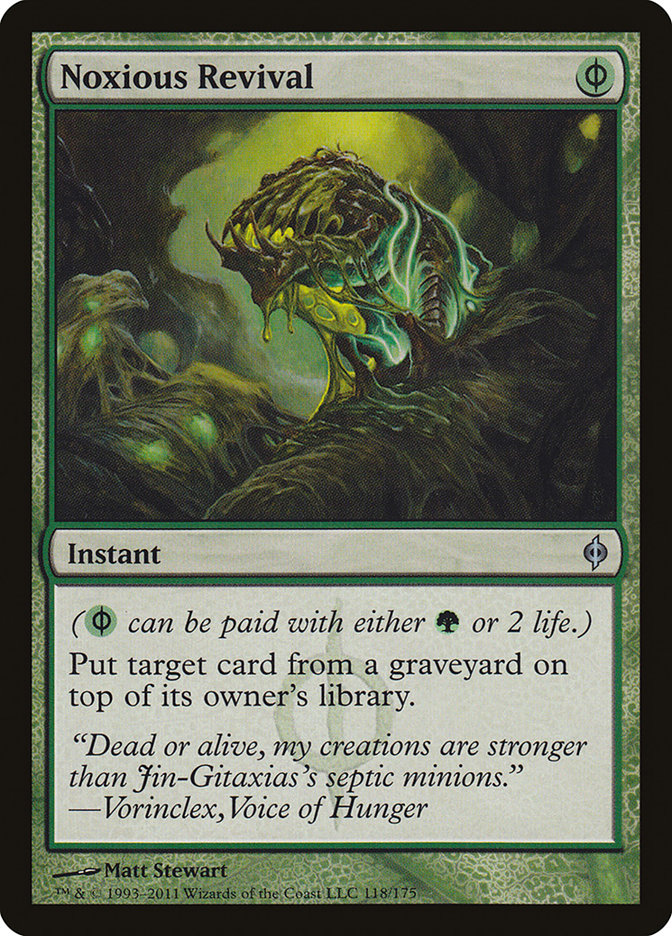 Noxious Revival 118/175 (New Phyrexia) 