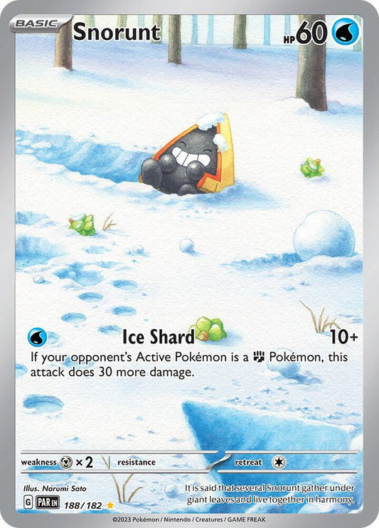 Snorunt 188/182 (SV04: Paradox Rift)  - Holofoil