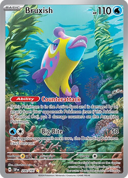 Bruxish 200/191 (SV08: Surging Sparks)  - Holofoil