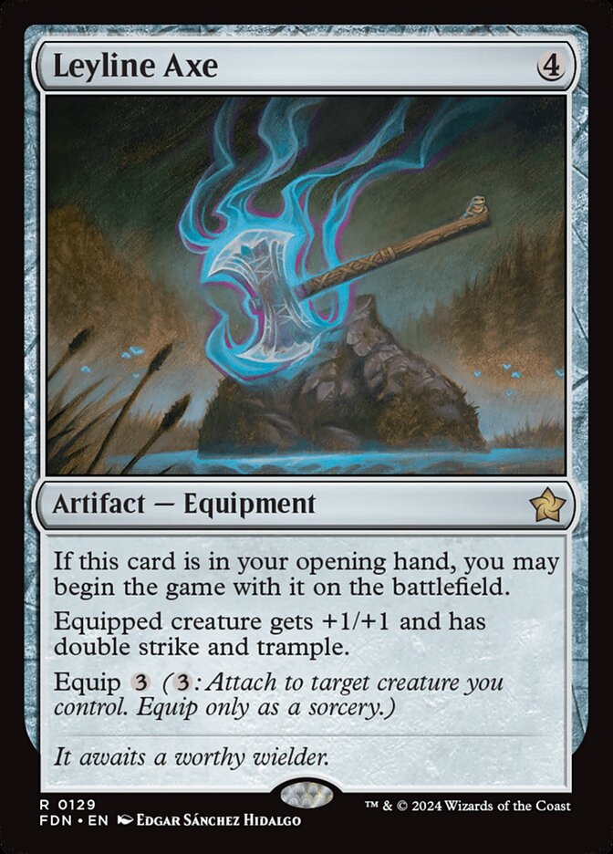 Leyline Axe 129 (Foundations) 