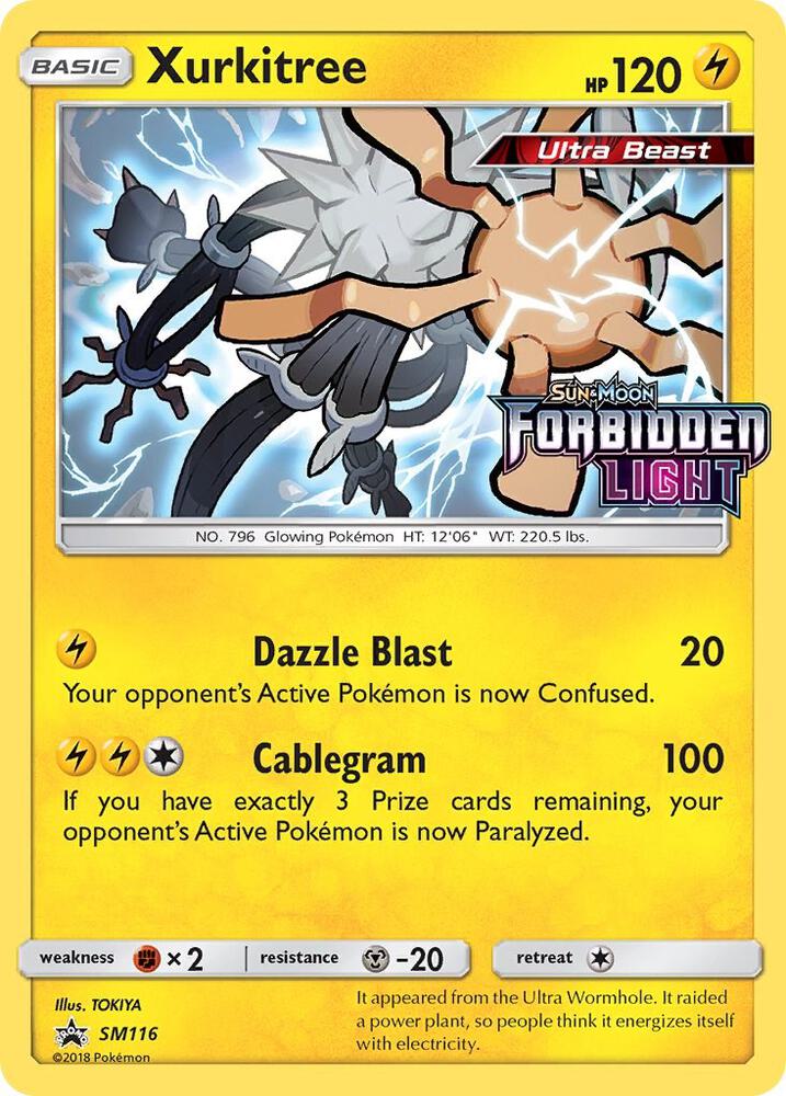 Xurkitree Prerelease SM116 (SM Promos)  - Holofoil