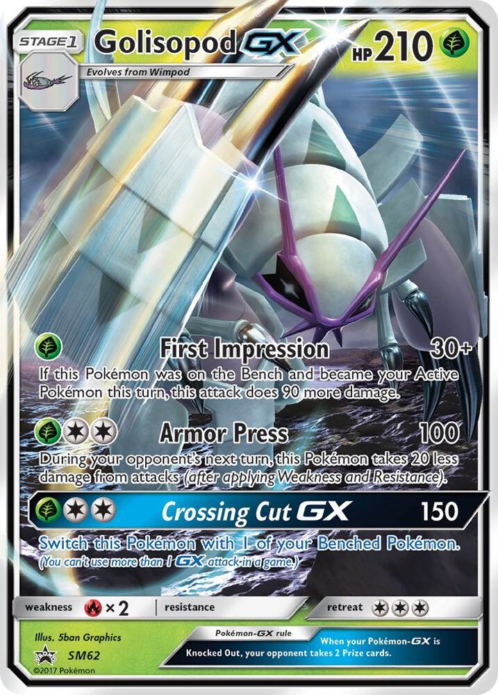 Golisopod GX SM62 (SM Promos)  - Holofoil