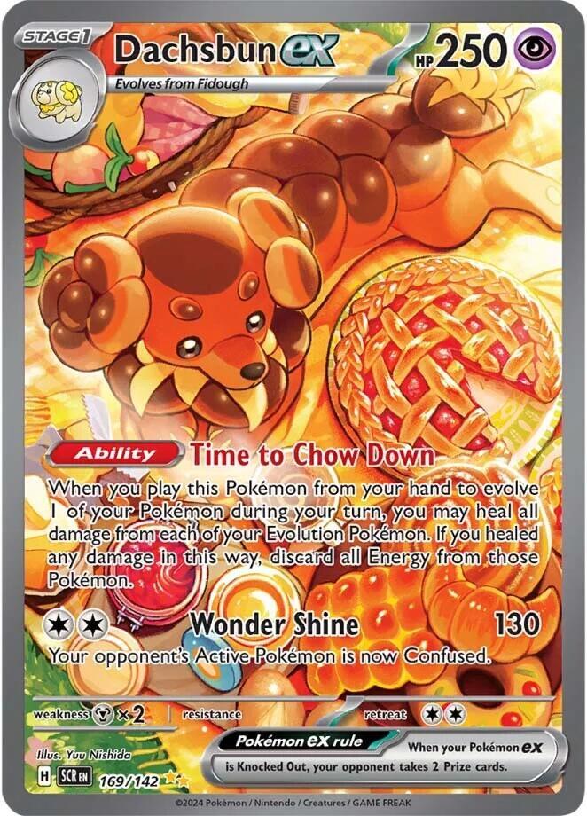 Dachsbun ex 169/142 (SV07: Stellar Crown)  - Holofoil