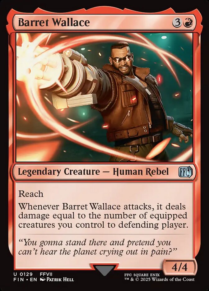 Barret Wallace 129/309 (FINAL FANTASY) 