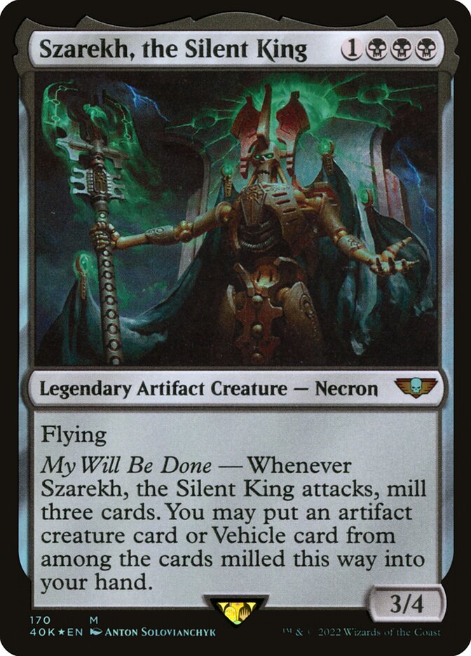 Szarekh, the Silent King 170 (Universes Beyond: Warhammer 40,000)  - Foil