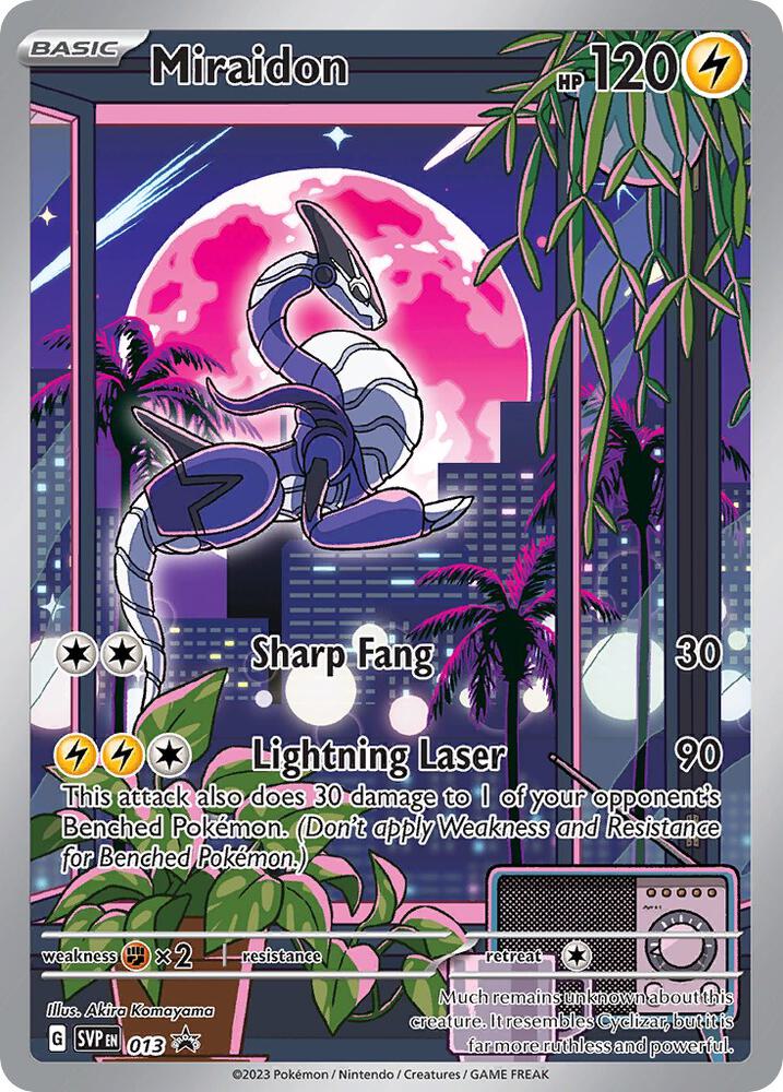 Miraidon 013 (SV: Scarlet & Violet Promo Cards)  - Holofoil