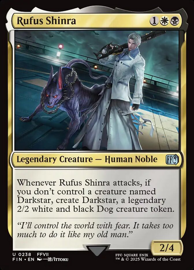 Rufus Shinra 238/309 (FINAL FANTASY) 