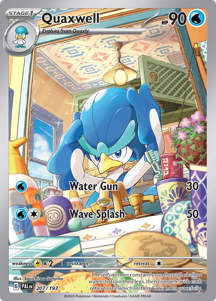 Quaxwell 207/193 (SV02: Paldea Evolved)  - Holofoil