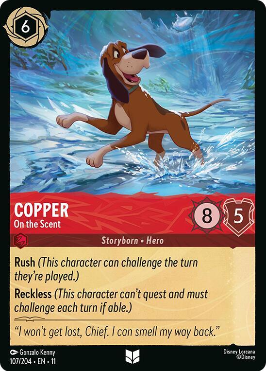 Copper, On the Scent 107/204 (Winterspell) 