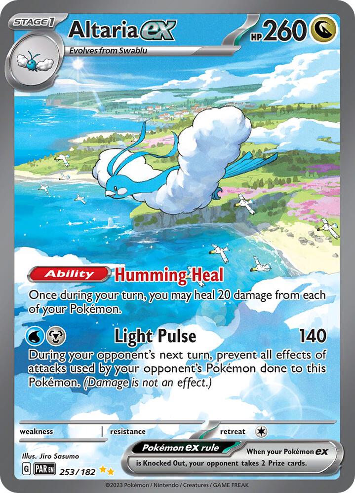 Altaria ex 253/182 (SV04: Paradox Rift)  - Holofoil