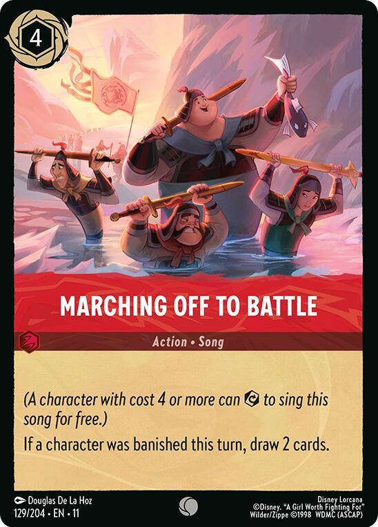 Marching Off to Battle 129/204 (Winterspell) 
