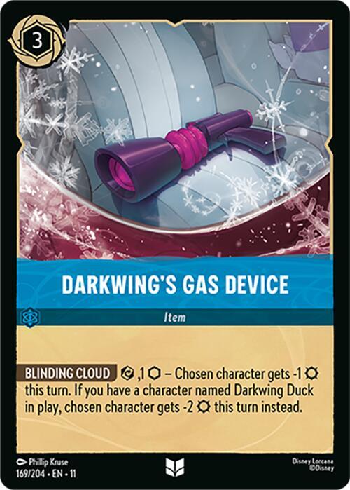 Darkwing's Gas Device 169/204 ()  - Cold Foil