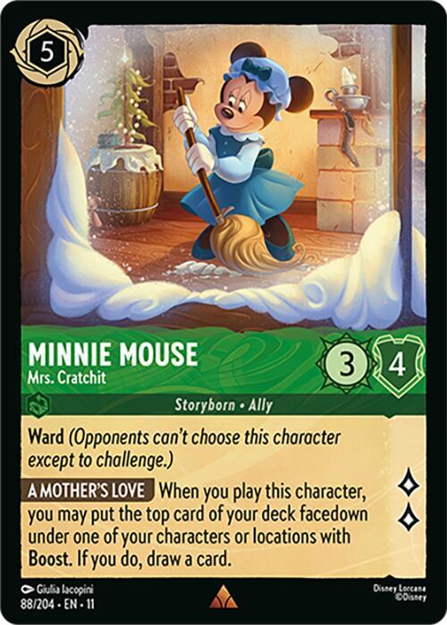 Minnie Mouse, Mrs. Cratchit 88/204 (Winterspell) 