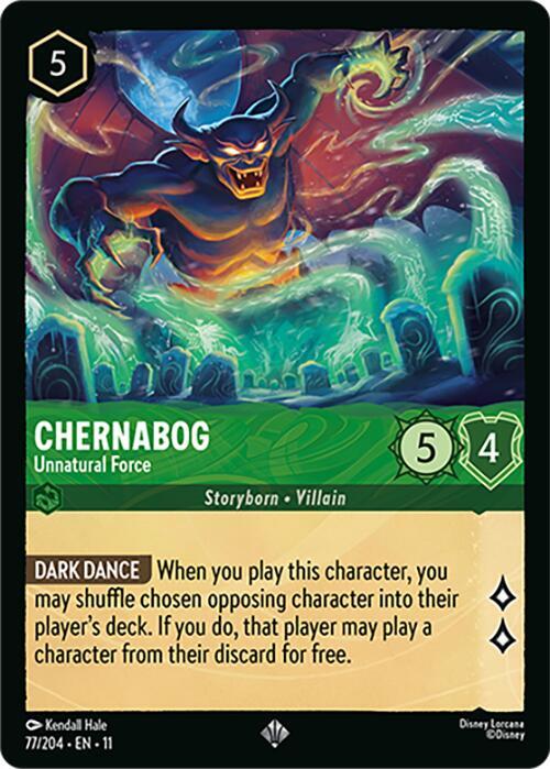 Chernabog, Unnatural Force 77/204 (Winterspell) 