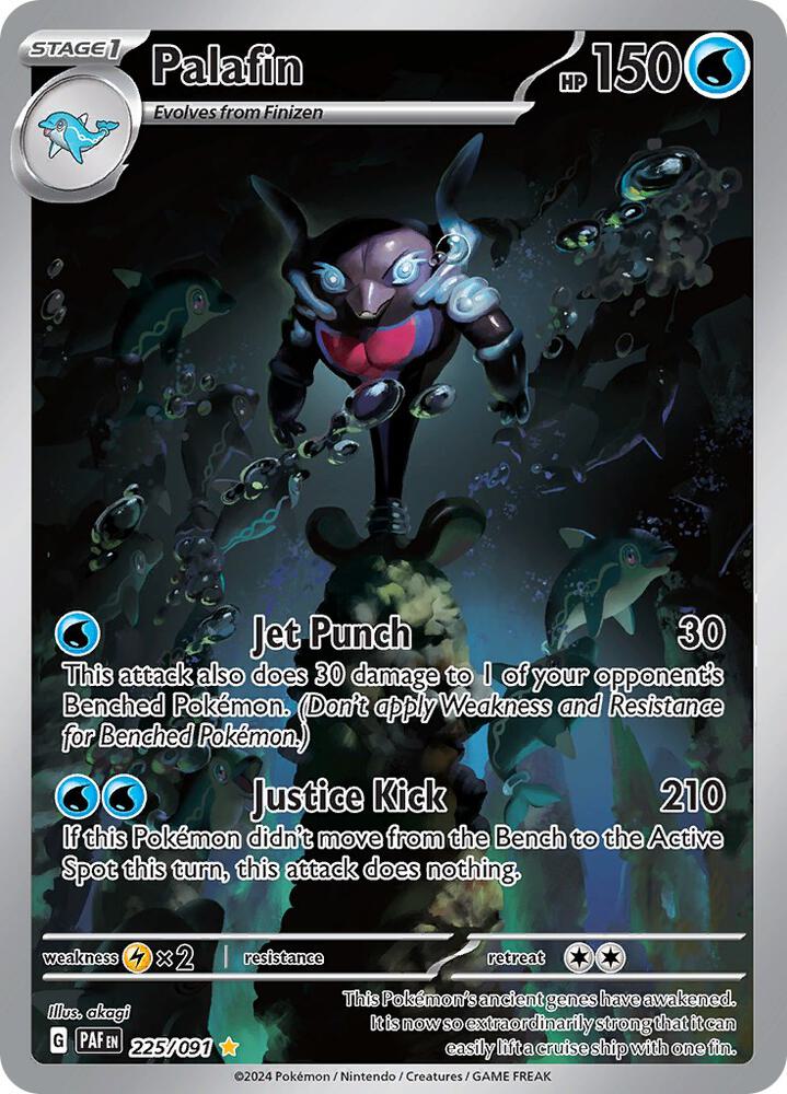 Palafin 225/091 (SV: Paldean Fates)  - Holofoil