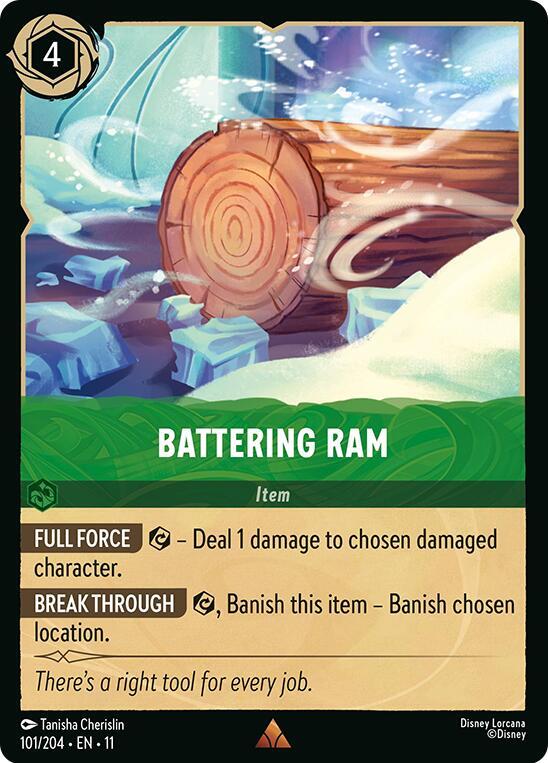 Battering Ram 101/204 (Winterspell)  - Cold Foil