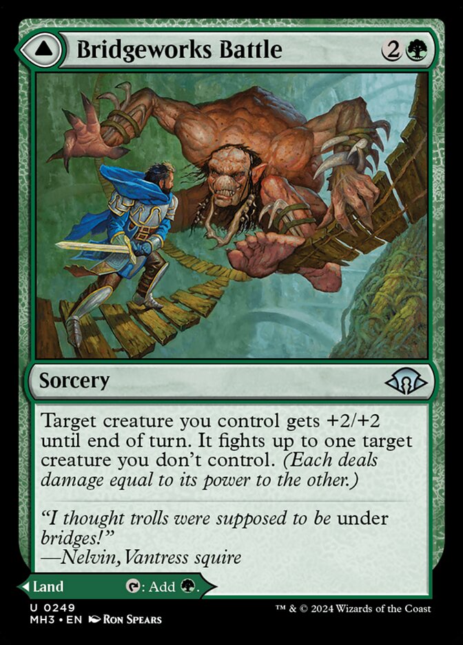 Bridgeworks Battle // Tanglespan Bridgeworks 249 (Modern Horizons 3) 