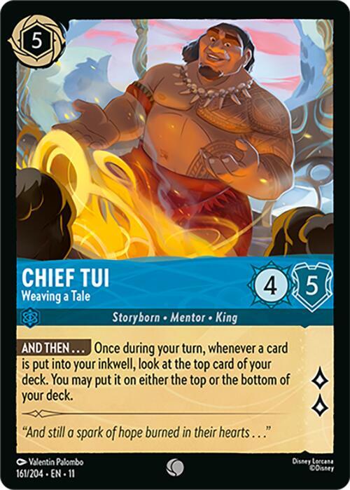 Chief Tui, Weaving a Tale 161/204 () 