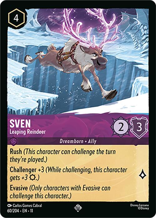 Sven, Leaping Reindeer 60/204 (Winterspell) 