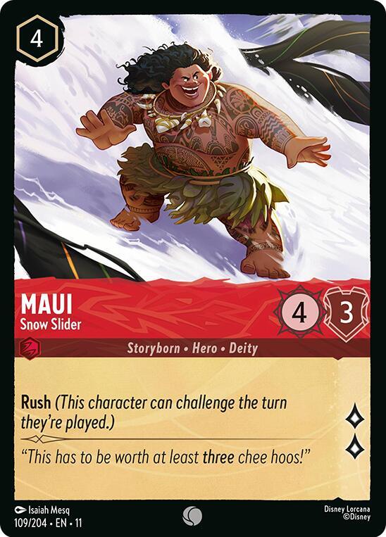 Maui, Snow Slider 109/204 (Winterspell) 