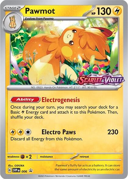 Pawmot Prerelease 006 (SV: Scarlet & Violet Promo Cards)  - Holofoil