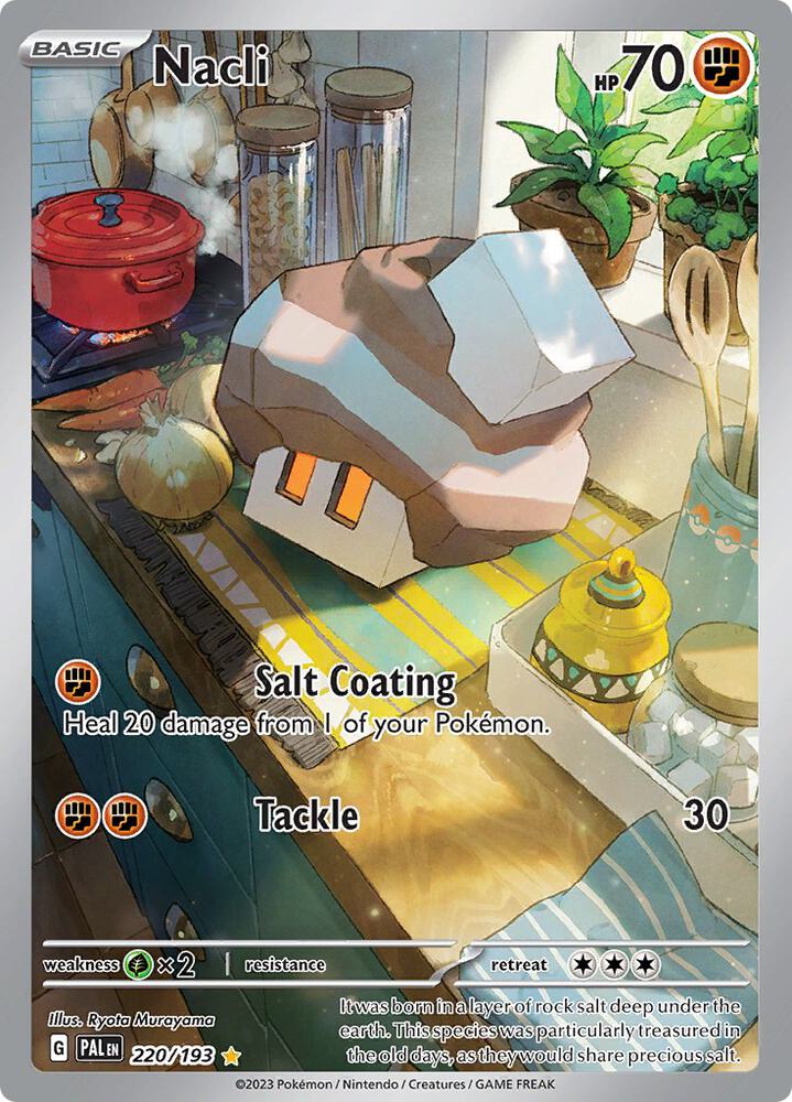 Nacli 220/193 (SV02: Paldea Evolved)  - Holofoil