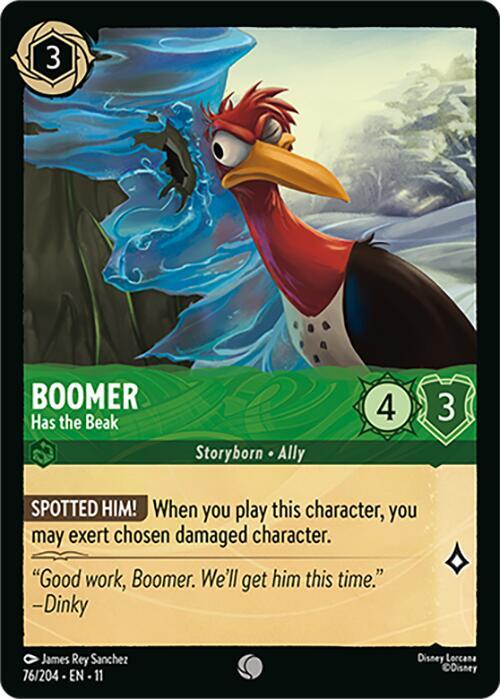 Boomer, Has the Beak 76/204 ()  - Cold Foil