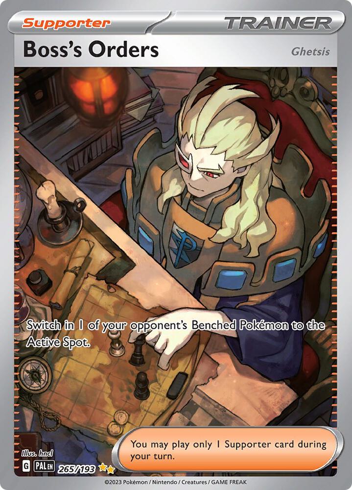 Boss's Orders 265/193 (SV02: Paldea Evolved)  - Holofoil