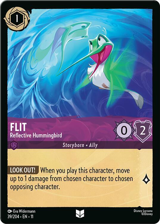 Flit, Reflective Hummingbird 39/204 (Winterspell) 