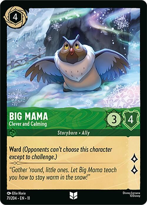 Big Mama, Clever and Calming 71/204 () 