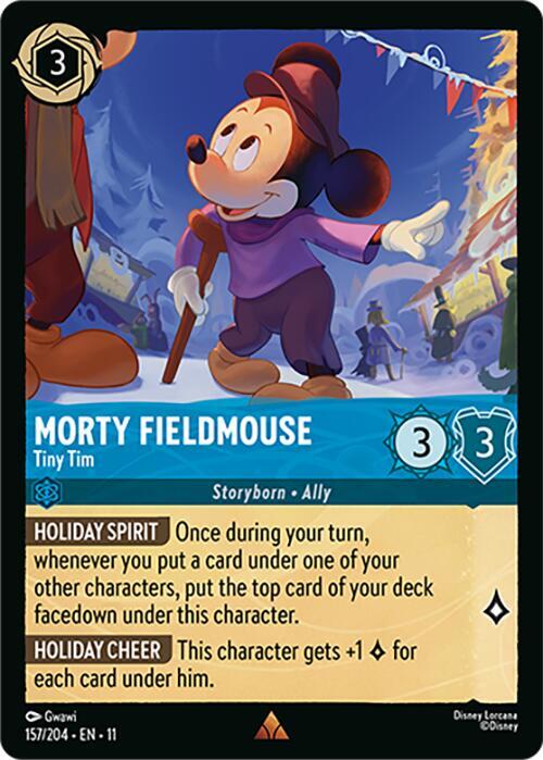 Morty Fieldmouse, Tiny Tim 157/204 (Winterspell) 