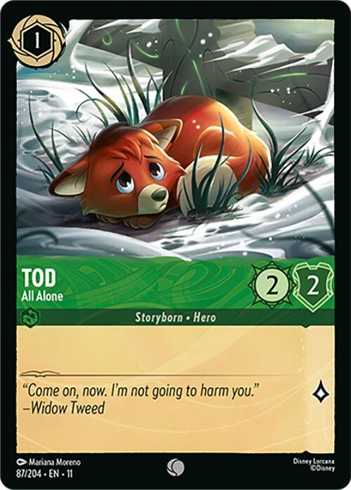 Tod, All Alone 87/204 ()  - Cold Foil