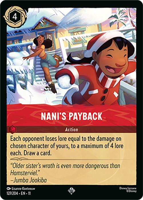 Nani's Payback 127/204 (Winterspell) 