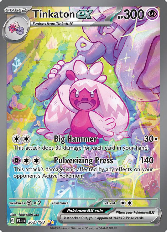 Tinkaton ex 262/193 (SV02: Paldea Evolved)  - Holofoil