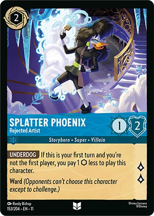 Splatter Phoenix, Rejected Artist 153/204 () 