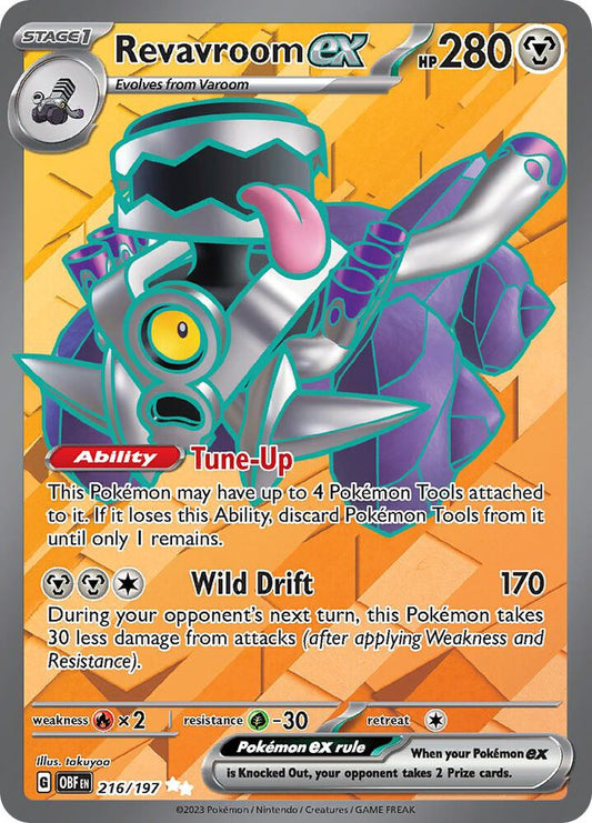 Revavroom ex 216/197 (SV03: Obsidian Flames)  - Holofoil