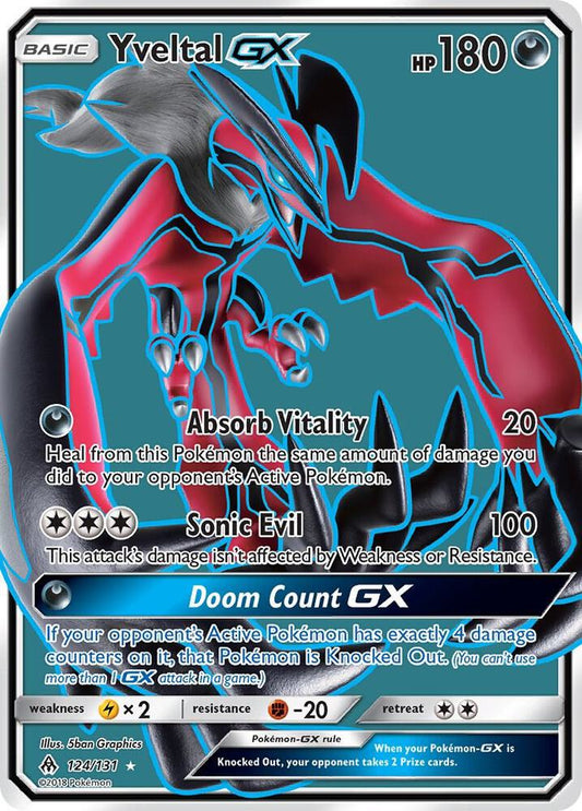 Yveltal GX 124/131 (SM - Forbidden Light)  - Holofoil
