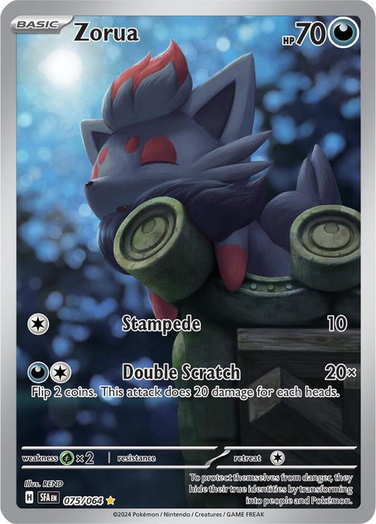 Zorua 075/064 (SV: Shrouded Fable)  - Holofoil